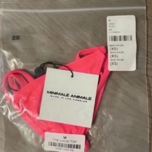 MINIMALE ANIMALE Lucid Bikini Top - Picture 4 of 4